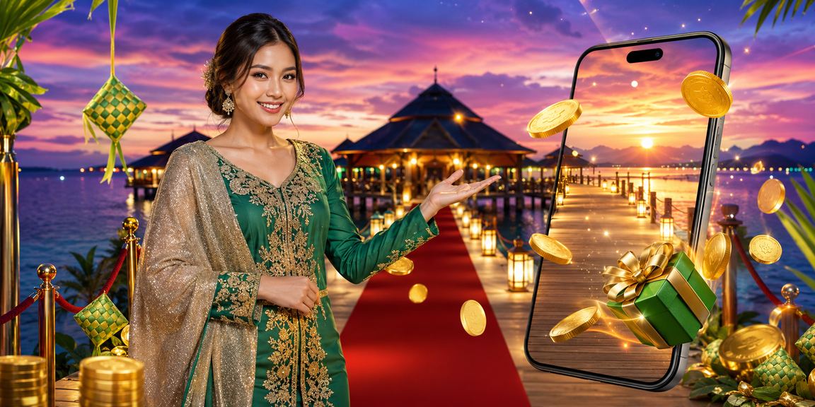 Pengguna kcd2 di Kota Kinabalu bermain kasino mudah alih sempena perayaan Hari Raya