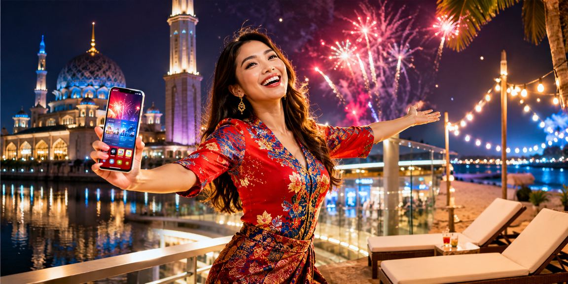 Aplikasi kasino dalam talian kcd2 diakses oleh pengguna di Putrajaya melalui telefon pintar